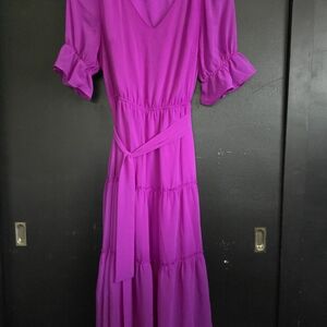 Versona Pink Pleated Dress- Worn Once